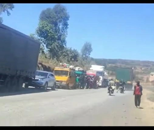 RN7 — circulation entre Andranomanelatra et Antanifotsy