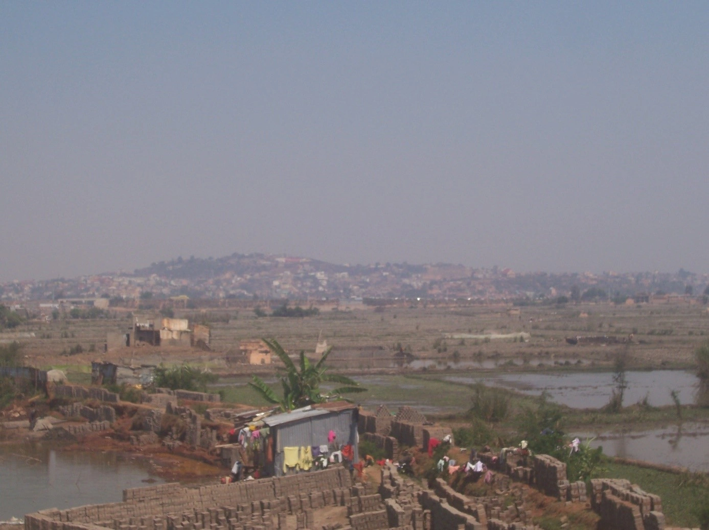 Ville d'Antananarivo - atmosphère polluée
