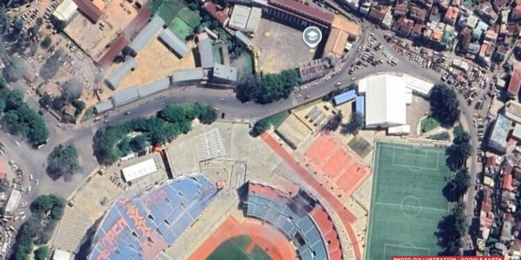 Travaux et réorganisation de la circulation à Mahamasina, Antananarivo