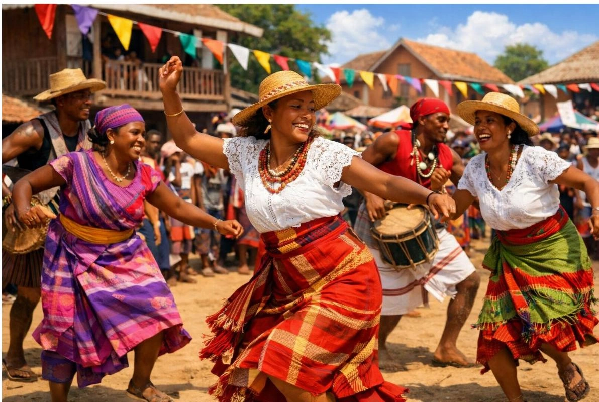 Ambiance festivalière à Madagascar
